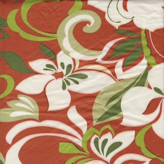 Satin Pucci Floral Fabric 100% Polyester, Lightweight 57/58" Wide for Apparel & Decor SAGE {3}