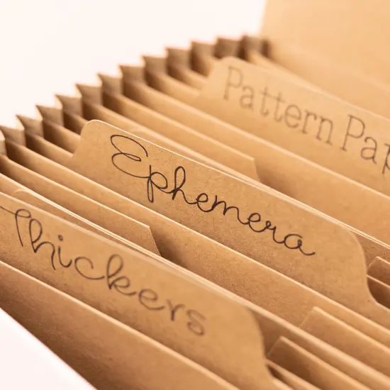 We R Accordion Storage For Paper 12"X12"-Pink {5}