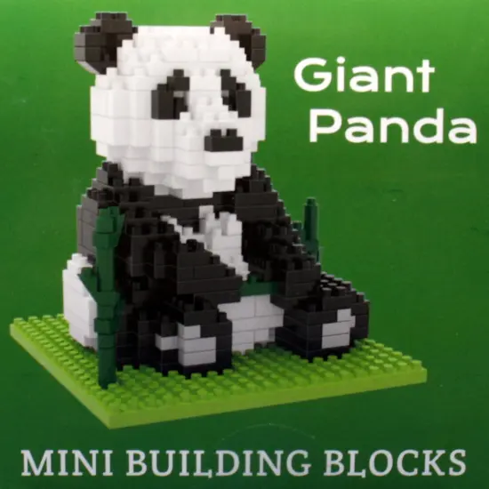 Mini Building Blocks - Giant Panda {3}