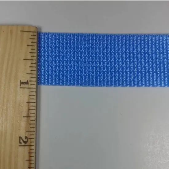 1" Polypropylene Webbing - 20 Continuous Yards Light blue {2}