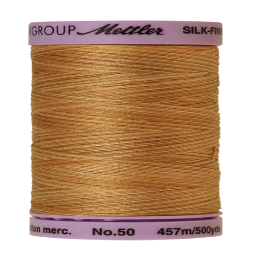 Bleached Straw (9085-9855) | Silk-Finish Cotton Multi 50wt (457M / 500Y) | Mettler Thread {1}