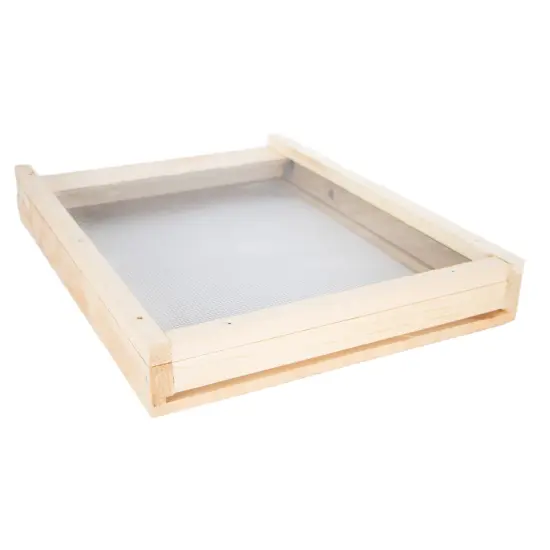 Stoney Acres Beekeeping Screen Base, Assembled, for 10 Frame Honeybee Hive Beehive, Amish Made {3}