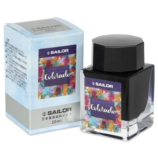 Sailor USA State Ink - Colorado, Purple, 20 ml {1}