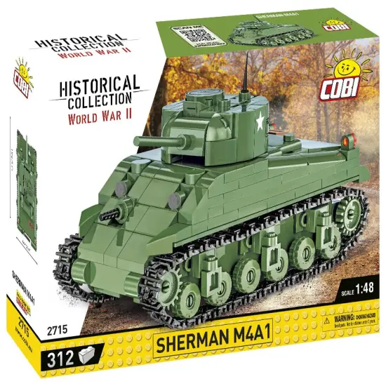 COBI Historical Collection World War II Sherman M4A1 Tank {1}
