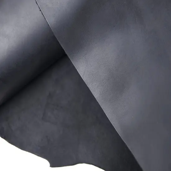 ELW Oil Tanned Black Leather 9-10 oz (3.6-4mm) Thickness Pre-Cut Cowhide Full Grain Leather for Tooling, Holsters, Knife Sheaf, Carving, Embossing, Stamping {5}