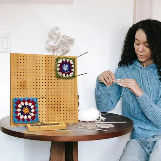 11.8" Blocking Board with 20 Steel Pins {2}