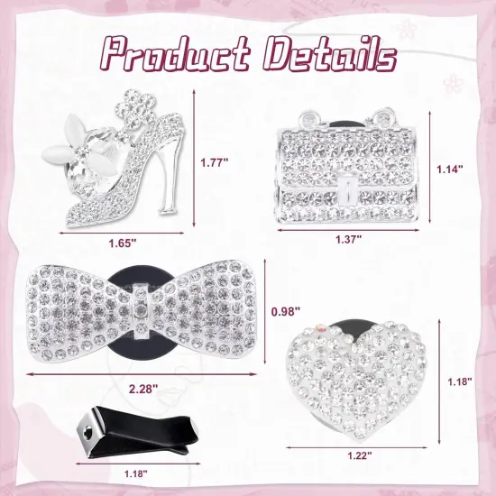 Car Air Freshener Vent Clips Cute Decor {5}