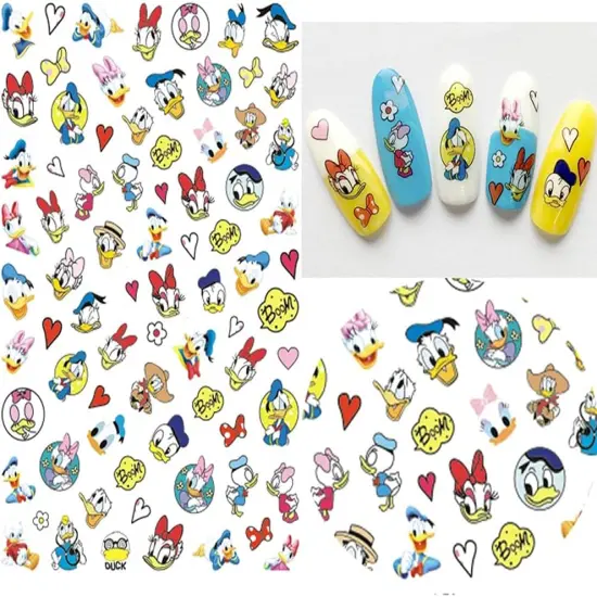Cartoon Nail Art Stickers Decal 3D {5}