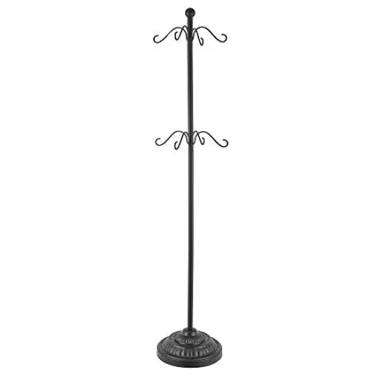 Haute Decor Adapt Adjustable Metal Christmas Stocking Tree Stand, Adjustable Configurations, Hang Many Holiday Stockings or Other Decorations {7}