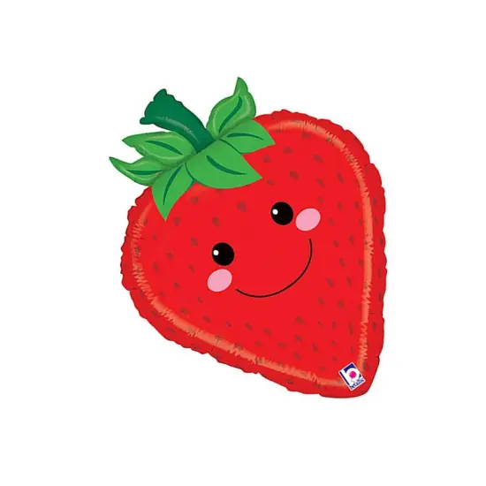 Betallic&reg; 26 Inch Produce Pals Strawberry Balloon {4}