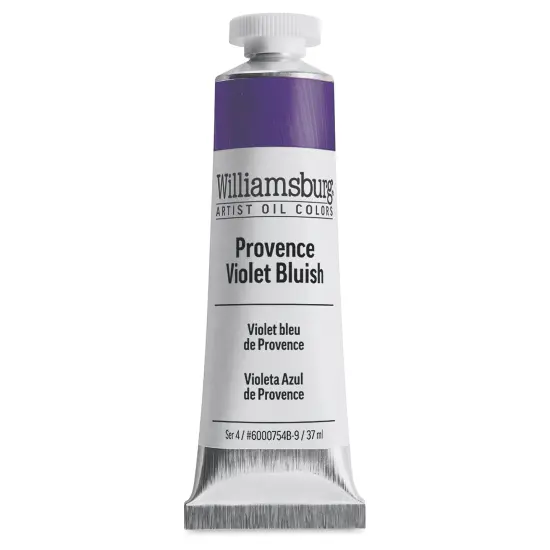 Williamsburg Handmade Oil Paint - Provence Violet Bluish, 37 ml tube {2}