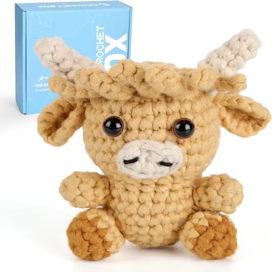Crochet Kit Highland Cow {1}