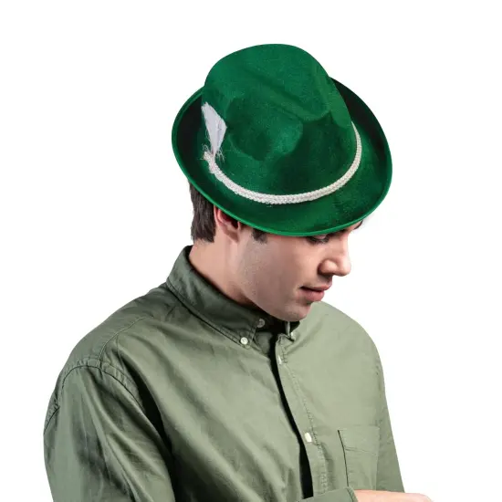 Green Octoberfest Adult Costume Hat {3}