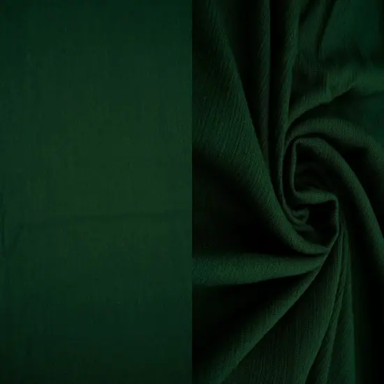 1 Yard Rayon Crepon Solid Woven Fabric Soft Textured Drapery Accent 50/51" Width HUNTER {1}