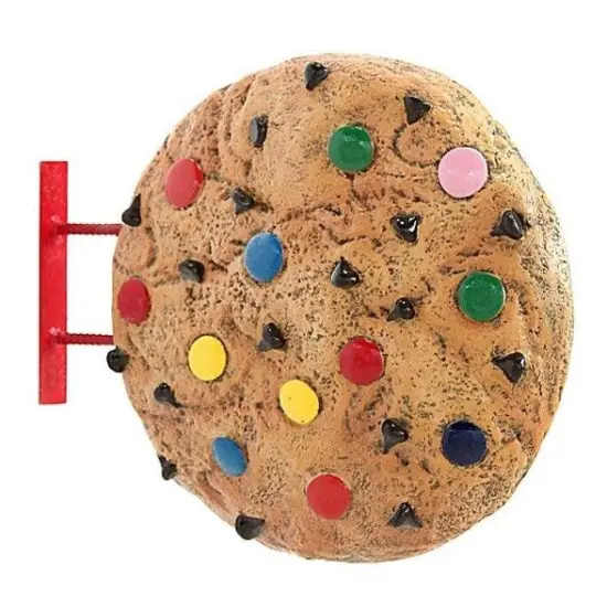 Hanging M & M Cookie Over Sized Statue {4}