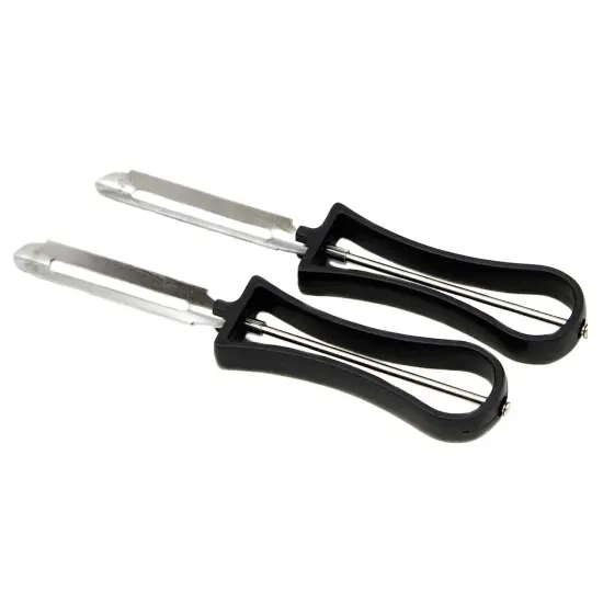 Chef Craft 2pc Classic Stainless Steel Blade Potato / Vegetable Peeler Set {1}