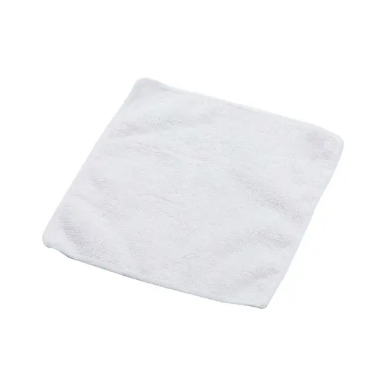 Craft Express 4-Pack White 12" Square Towels – Sublimation Microfiber Blanks {3}