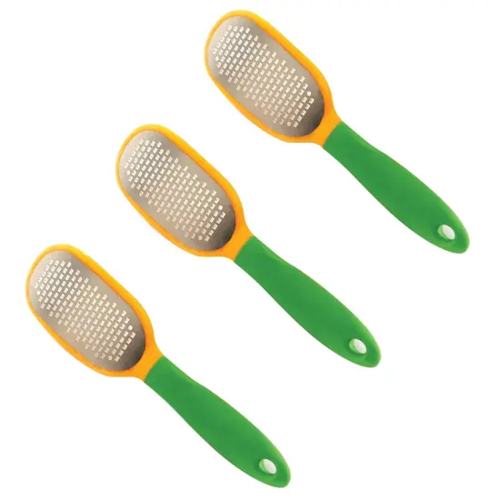 Norpro Grip-EZ Laser Etched Stainless Steel Blade Citrus Zester Grater with Sheath {6}