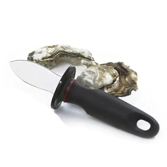 Norpro Grip-EZ Clam / Oyster Knife - Seafood Shellfish Steel Blade Shell Shucker {3}