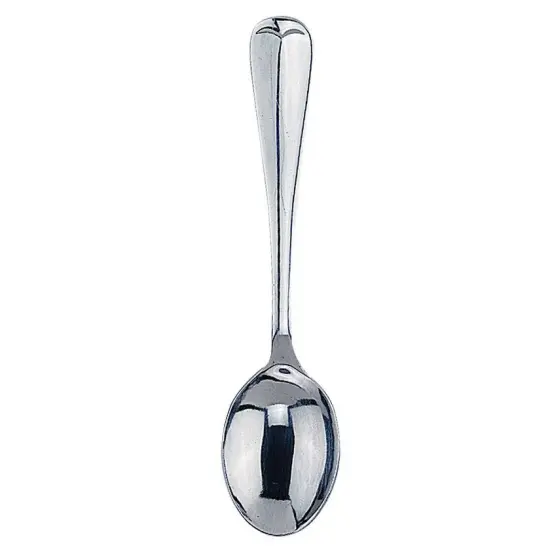 Fino 4.5" Simple Design Stainless Steel Demi Spoon - Stirring Coffee Espresso Demitasse {1}