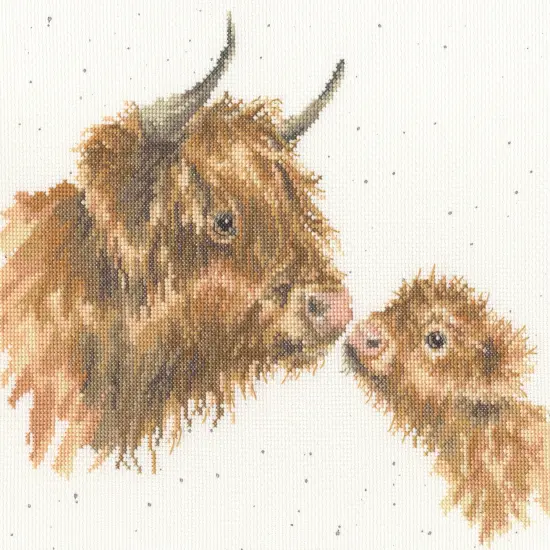 Gentle One XHD140 Counted Cross Stitch Kit {1}