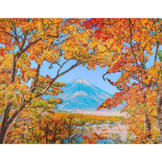 Diamond DotzAutumn Mountain Diamond Painting Multi {1}