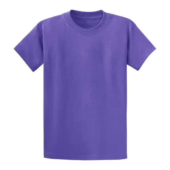 Gildan&reg; Youth Heavy Cotton Crew Neck Short Sleeve T-Shirt VIOLET {1}