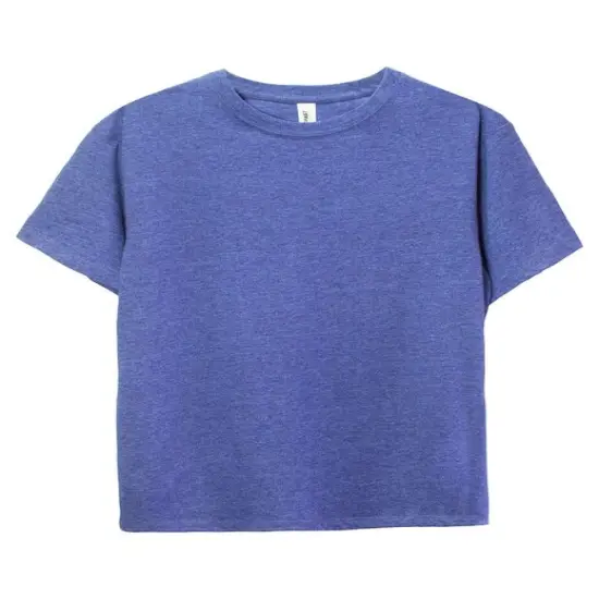 Threadfast Apparel&reg; Youth Ultimate CVC T-Shirt ROYAL HEATHER {1}