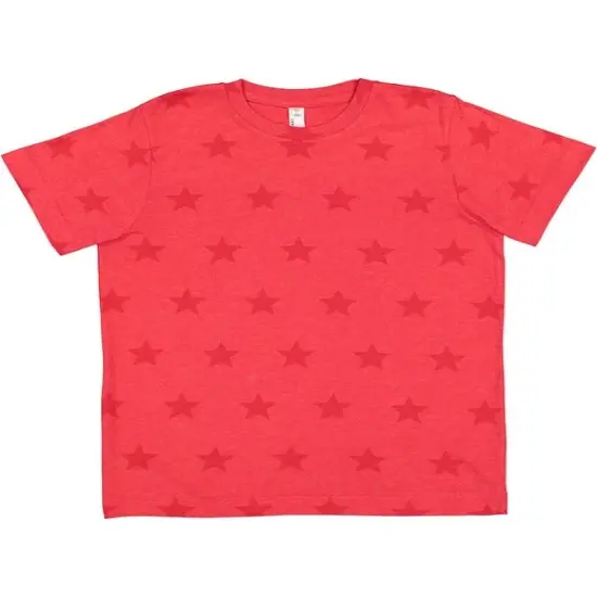Code Five&reg; Youth Five Star T-Shirt RED STAR {1}