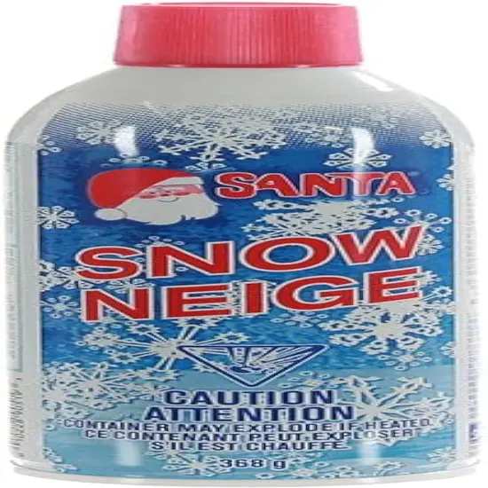 Santa Christmas Tree, Wreath, Glass and Mirror Snow Spray - 13 Ounces {1}