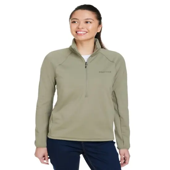 Marmot&reg; Ladies' Leconte Half-Zip Vetiver {3}