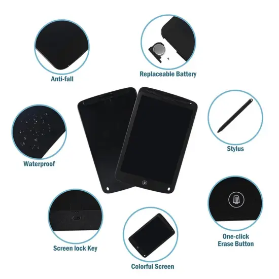 Kitcheniva Kids LCD Writing Tablet Electronic Drawing Pad Doodle Board Toy Gift {5}