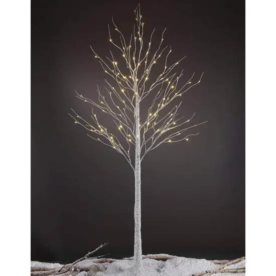 6FT decorative birch tree lights 180L 5MM Warm white LED W/UL 12V 0.3A Outdoor {3}