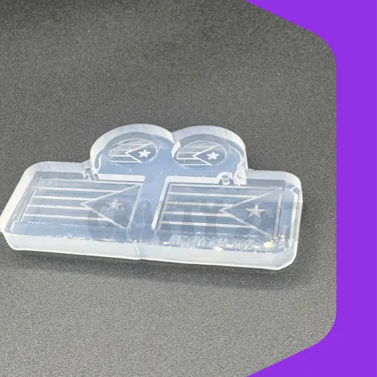 Puerto Rico Bandera Silicone Mold {3}