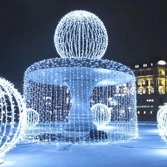 600 LED 24 Strand Twinkling Curtain Light Plug in Warm white {2}