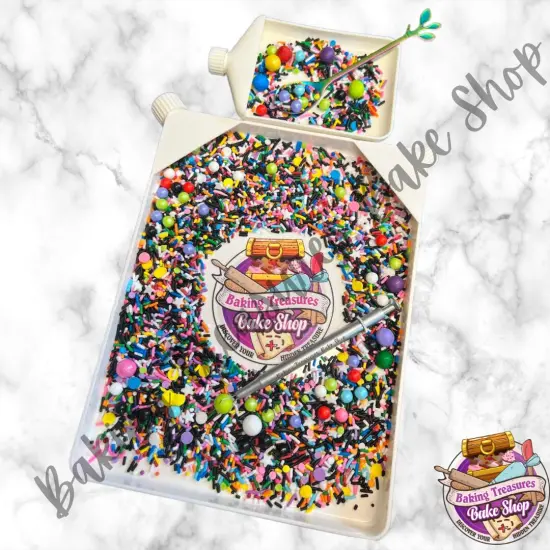 White Sprinkle Tray Set of 2 {1}