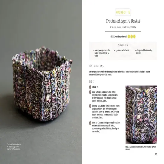 Japanese Paper Yarn: Using Washi and Kami-ito to Knit, Crochet, Weave, and More {5}