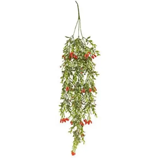 Nottingham Berry Hanging Vine Red {1}
