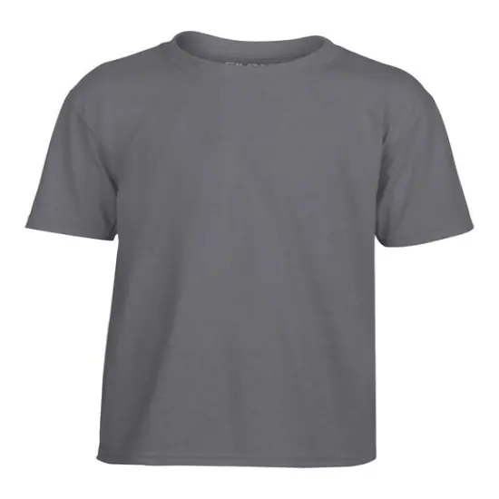 Gildan&reg; Youth Performance Crewneck Short Sleeve T-Shirt CHARCOAL {1}