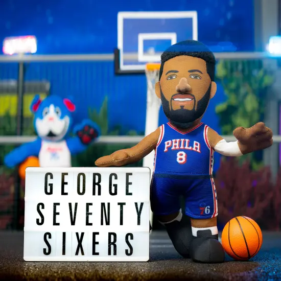 Bleacher Creatures Philadelphia 76ers Paul George 10" Plush Figure {2}