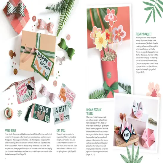 KindKids Super Awesome Sticker Activity Book: Pull-Out Papercrafts and Super Cute Stickers to Make Cards, Posters, Games & More {3}