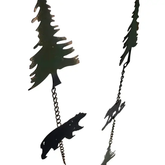 Metal Rain Chain - Cute Animal Designs - Weighted Bell {5}