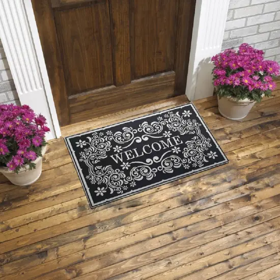 18''x28'' Valentini Door Mat - 2 Colors! Silver {2}