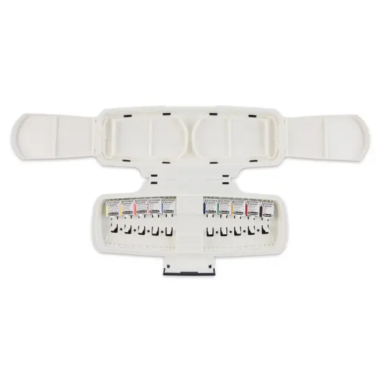 Schmincke Akademie Aquarell Watercolor Pans - Set of 10, Plastic Case, Half Pans {1}