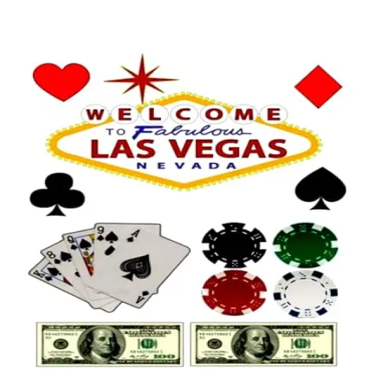 The Iconic 'Welcome to Fabulous Las Vegas' Edible Cake Topper- 1/4 Sheet {1}