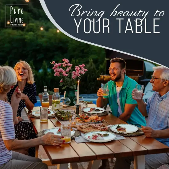 Coffee Mug Set of 4, Stylish Modern Beige-Blue Cups {4}