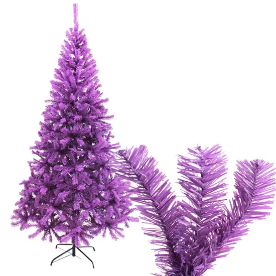 Purple Canadian Pine Christmas Tree {2}