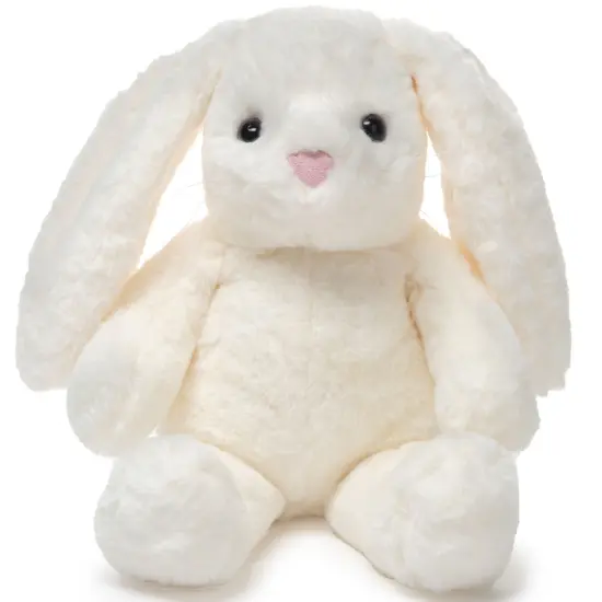 Bearington Nibbs The Stuffed Rabbit Plush, 15 Inch White Bunny Stuffed Animal, White Easter Bunny, For Ages 3-14 {1}