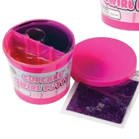 4 Inches Cupcake Swirl Putty {4}