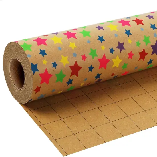 Birthday Wrapping Paper Roll for Kids, 30 Inch x 33 Feet (83 sq. ft) {1}